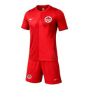 Kit Infantil Seleção Canadá I 26/27 - Nike - Vermelho